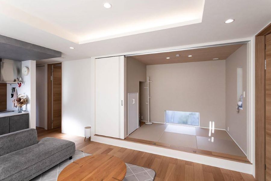 36.65坪・4LDK2階建て住宅の間取り