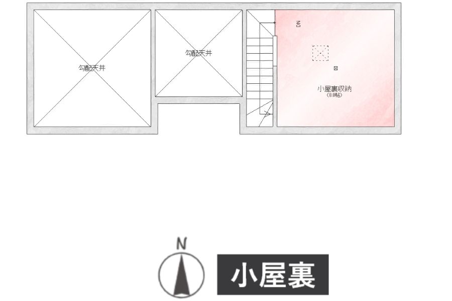 2LDK+αの平屋事例