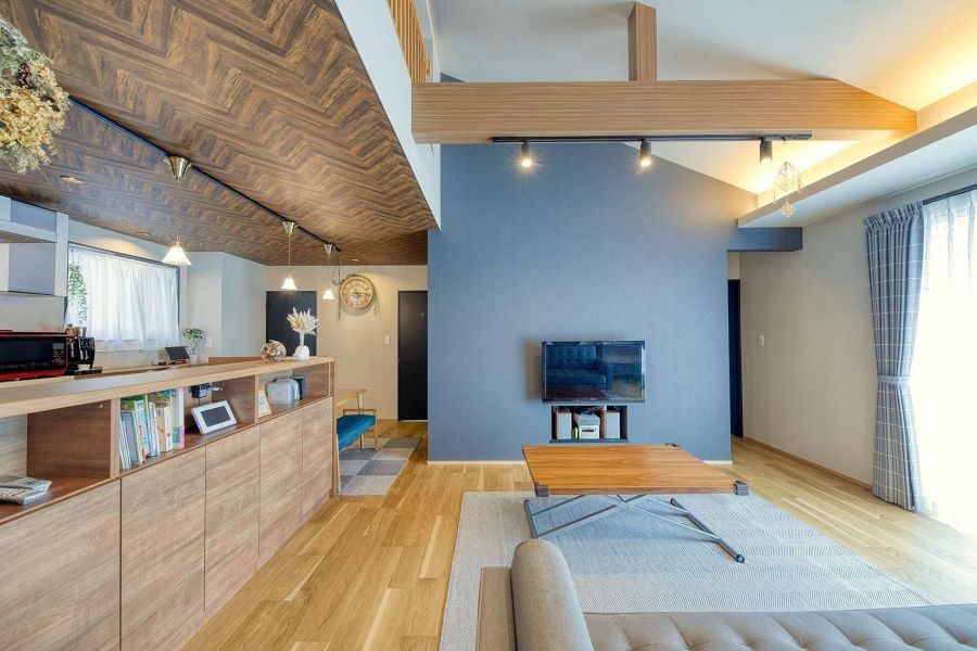 夫婦で過ごす時間を豊かに演出する平屋
