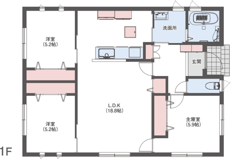 将来も暮らしやすい間取り