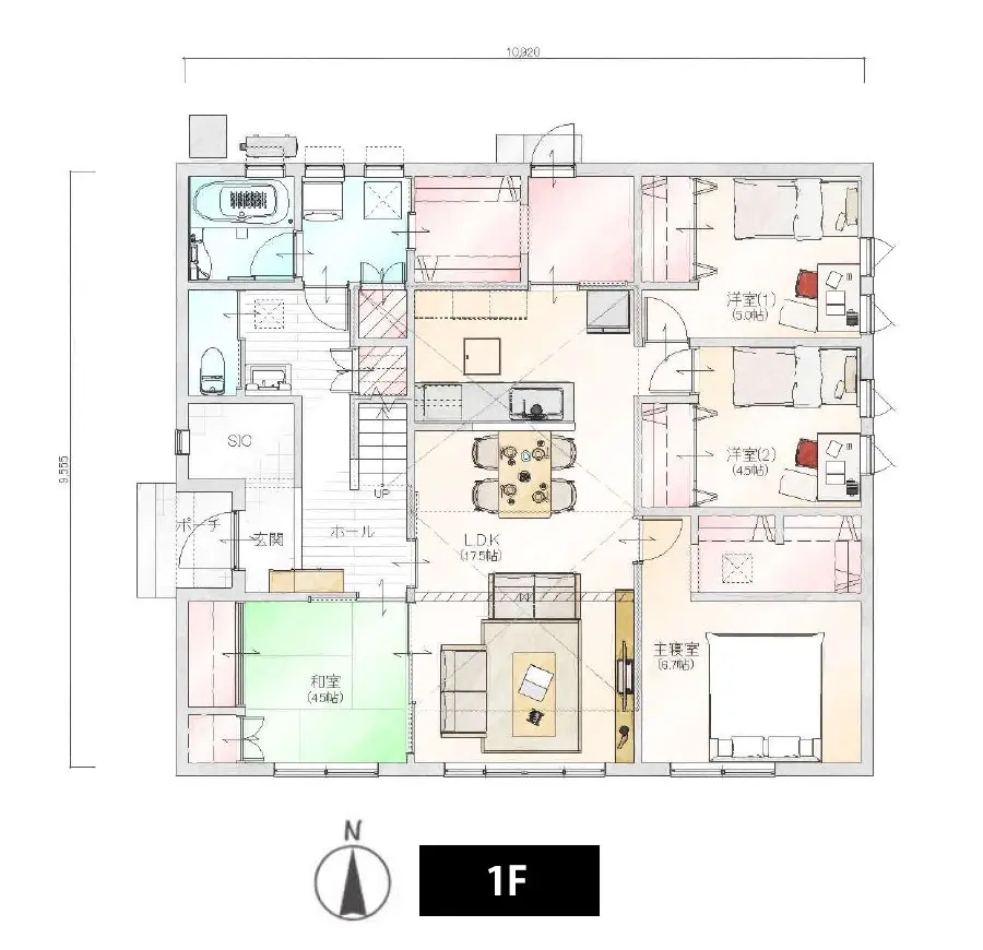 平屋・2階建ての4LDK
