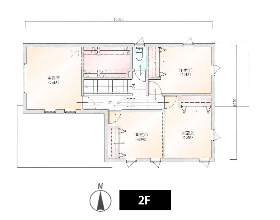 【事例2 30坪台】家事ラク動線とくつろぎ空間を実現した5LDK