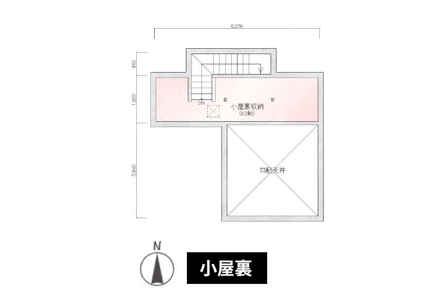 PLAN№1031【水回りを集約した回遊できる家事ラク動線】
