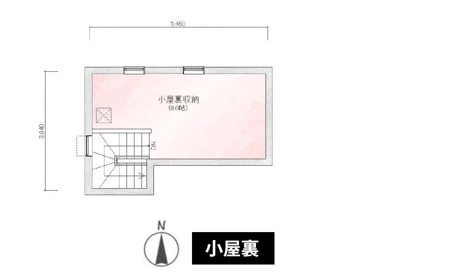 日常使いの物をまとめて収納！LDKに面したウォークスルークローゼット