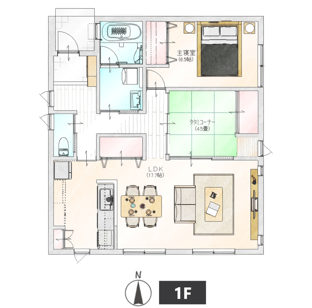 間取り1F