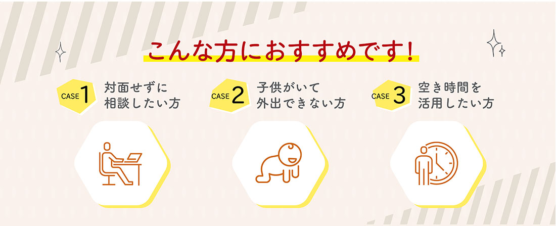 こんな方におすすめです。