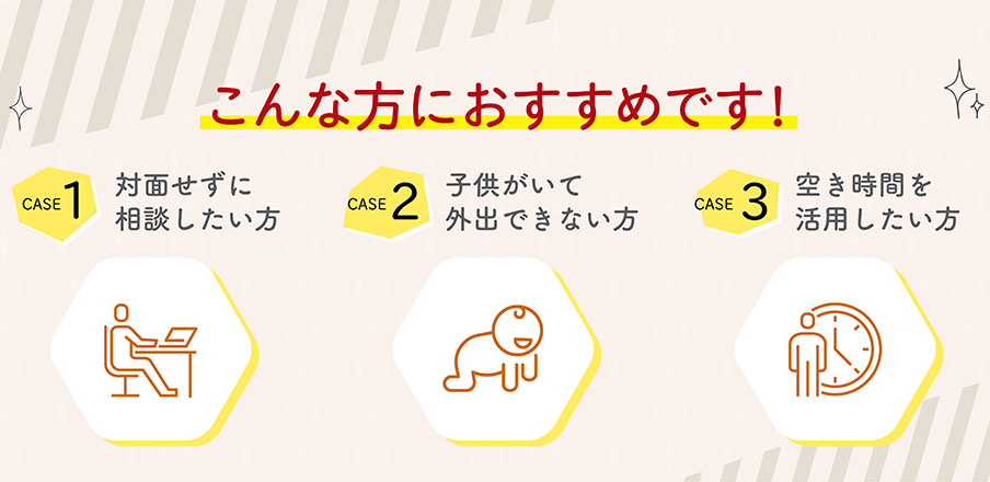 こんな方におすすめです。