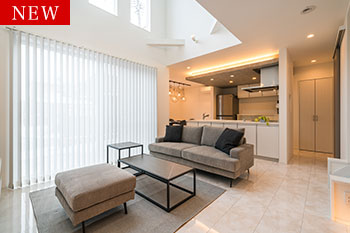 開放感、安心感、ラグジュアリー感。感性が光るこだわりの家