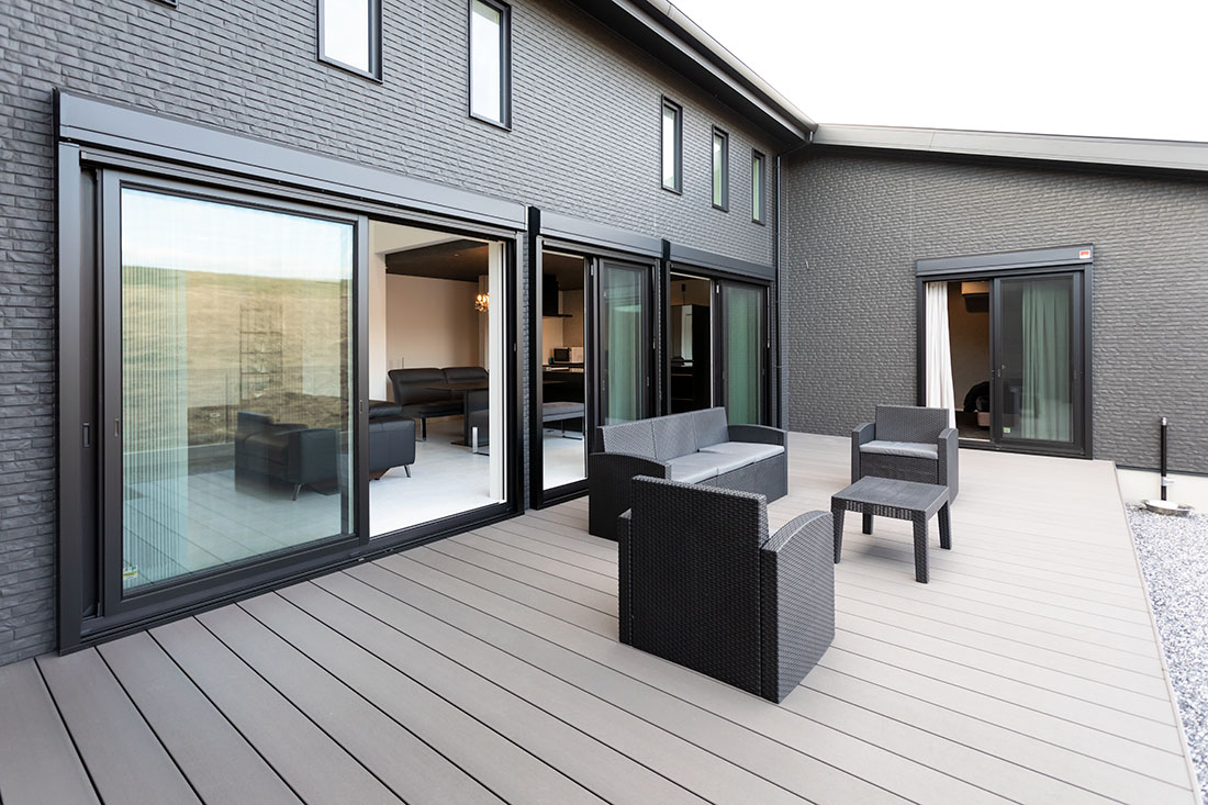 瑞浪(岐阜県) O様邸 ウッドデッキ