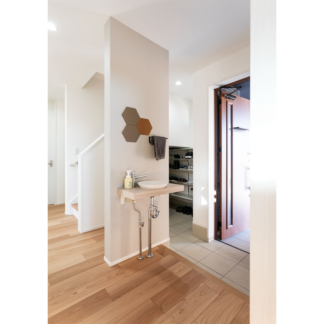 ひたちなか市（茨城県） O様邸 手洗い場